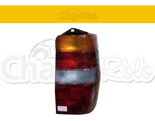 Faro Trasero Tricolor Fiat Fiorino 1992 1993 1994 1995 Der