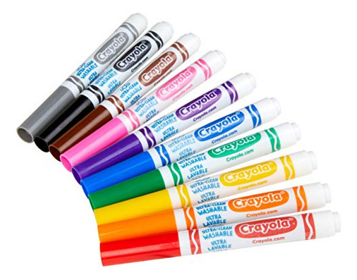 Crayola Marcadores De Linea Ancha 10ct