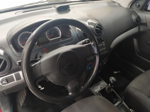 Chevrolet Aveo Ls 1.6 Con Gnc 2011 Bordo Jrv