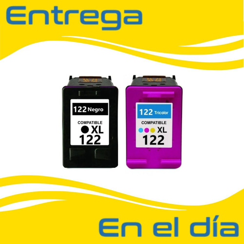 Cartuchos Alternativos 122 Xl Combo Negro Y Color 2050