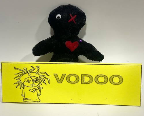 Boneco De Vodu Vudu Voodoo Rituais Umbanda E Candomblé