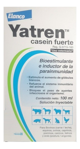 Yatren Caseín Fuerte 100 Ml Bioestimulante Bayer