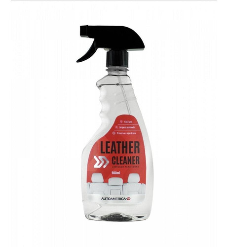 Limpador De Couro Leather Cleaner 500ml Autoamerica