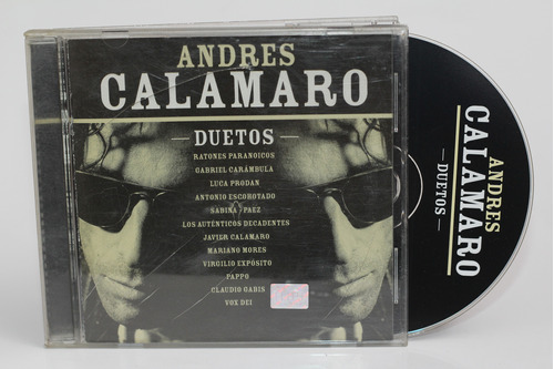 Cd Andrés Calamaro Duetos 2001 Luca Prodan Ratones Maradona