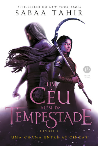 Um céu além da tempestade (Vol. 4 Uma chama entre as cinzas), de Tahir, Sabaa. Série Uma chama entre as cinzas (4), vol. 4. Verus Editora Ltda., capa mole em português, 2021