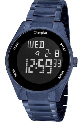 Relógio Champion Unissex Digital Azul Ch40231a Cor do bisel N.A