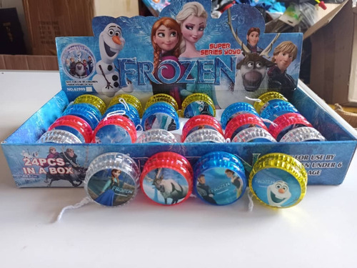 Imagen 5 de 6 de Yoyos Con Luces Juguete Yoyo Luz Cotillon Fiesta Niño Y Niña