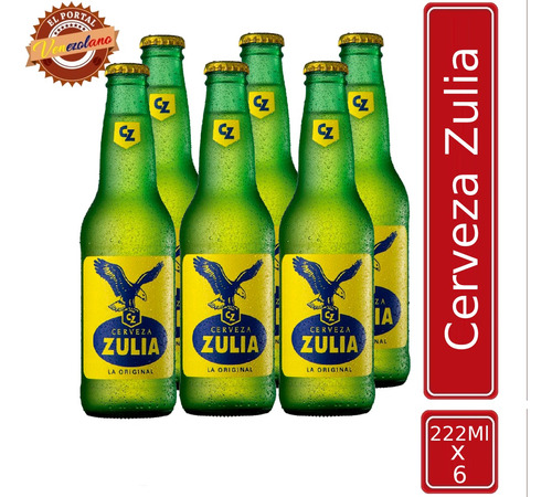 Cerveza Zulia Venezolana X6 - mL a $29