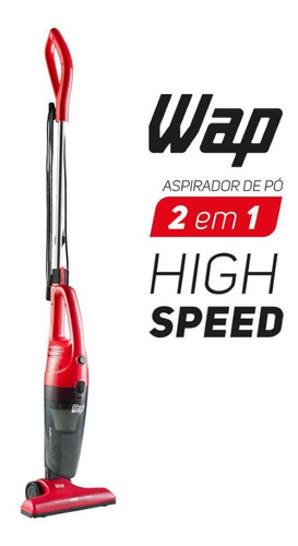 Aspirador De Pó Vertical 2 Em 1 Wap High Speed 127v