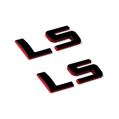 2x Emblema De Placa De Nombre Ls Oem, Calcomanías 3d S...