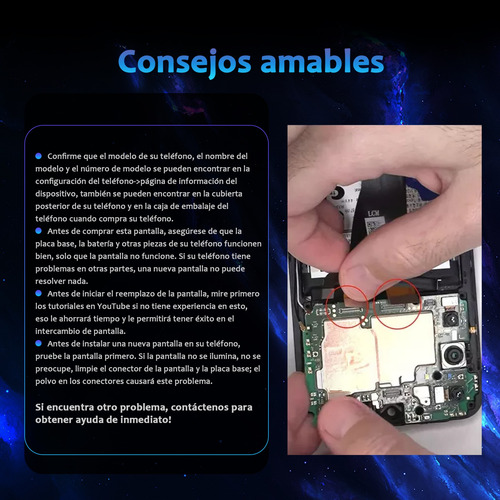 Pantalla Zte Blade V40 Vita 8045 / V40 Smart A7040 / V41 A72