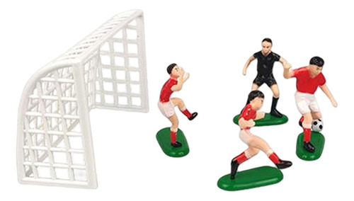 2 Cake Toppers Accesorios Jugadores Ducha Hornear