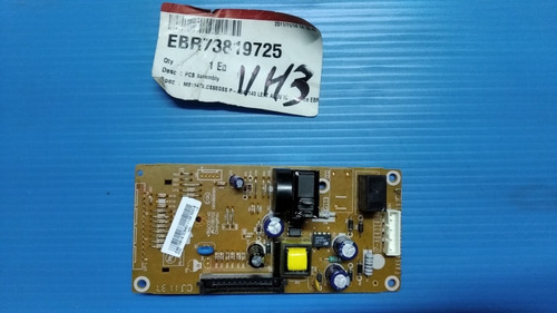 Imagen 6 de 6 de Tarjeta Electronica Para Microondas LG P/no.ebr73819725