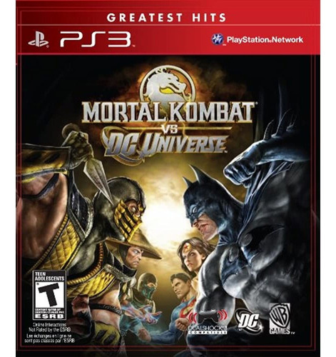 Mortal Kombat Vs Dc Universe - Playstation 3