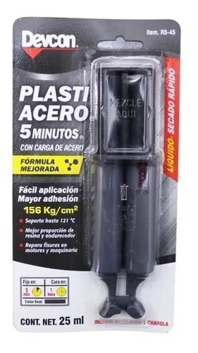 Plastiacero  Sellador Para Radiador 5 Min 25ml Devcon