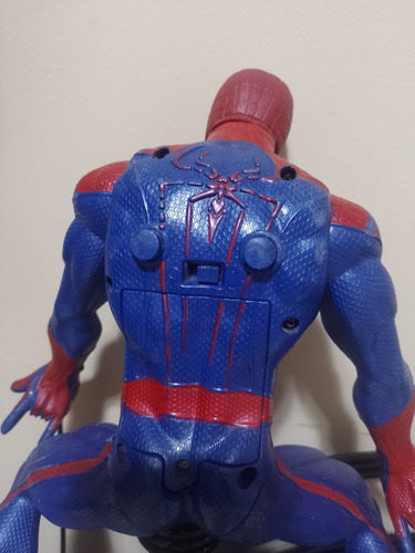 Spiderman Lanza Telarañas Motorizado Original Hasbro Sonidos (Usado)
