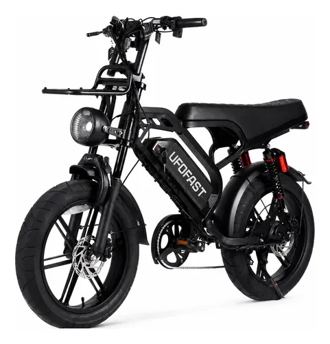 Bicicleta Bike Eletrica V9 Max 1000w 48km Freio Hidraulico