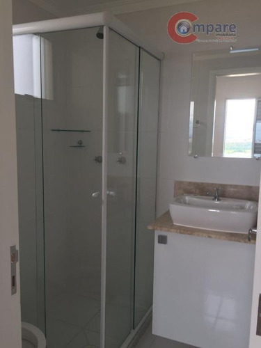 Apartamento Com 3 Dormitórios À Venda, 62 M² Por R$ 380.000,00 - Parque Cecap - Guarulhos/sp - Ap3339