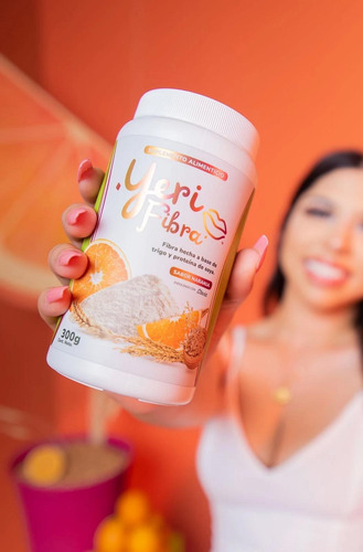 Imagen 8 de 9 de Yeri Fibra 300 Grs Naranja 2 Botes