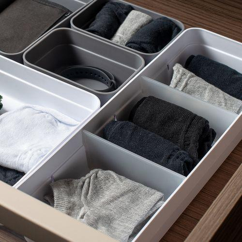 Organizadores de ropa Ou Kit 6 Peças Bege x 6 color beige