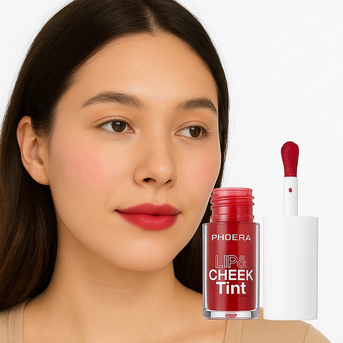 Lip Tint Lábios E Bochechas Matte A Prova D'água Phoera