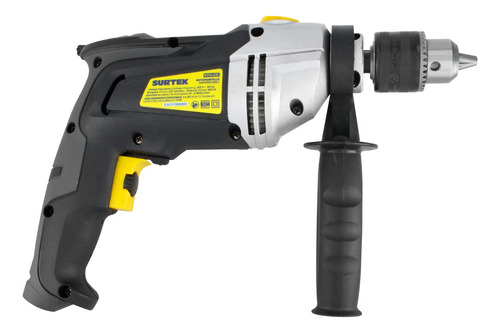 Taladro Rotomartillo Con Broquero 1/2 Pulg 120 W Surtek Rm51 Negro 60hz