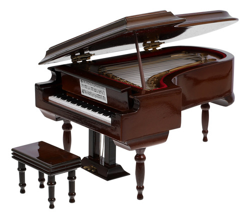 Figura De Piano Modelo Grand Piano Decorate