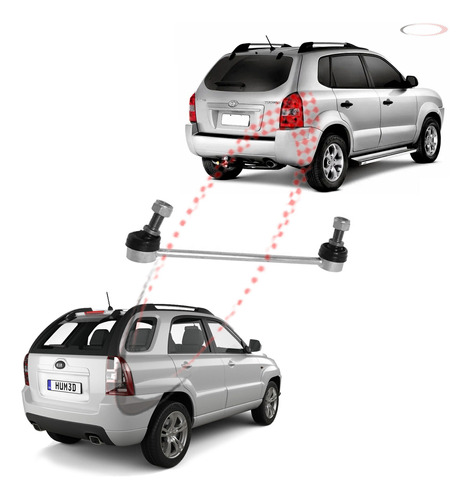 Bieleta Traseira Ld Le Tcson Sportage Cofap Btc32202 Unit.