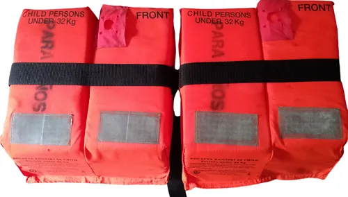 Chaleco Salvavidas Para Niños. (Usado)
