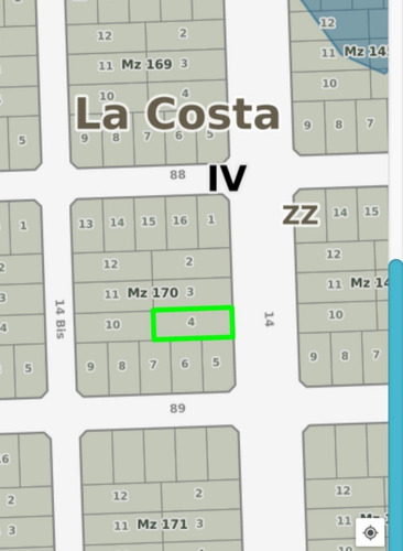 Imagen 2 de 4 de Lote En Calle 14 Entre 88 Y 89 De Mar Del Tuyu A La Venta. Oportunidad De Ahorro E Inversion!