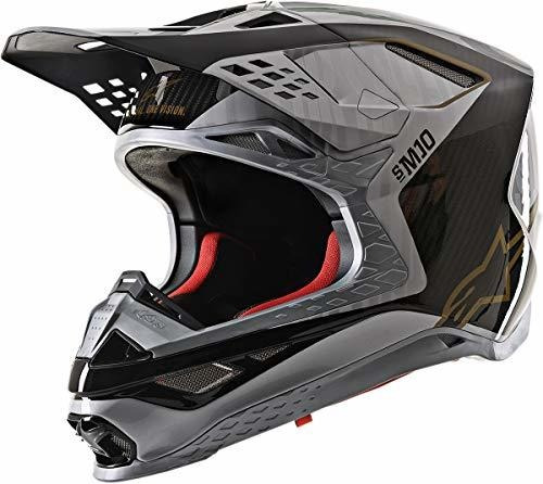 Alpinestars 8301720-1909-xs Unisex-adulto S.tech S-m10 Alloy