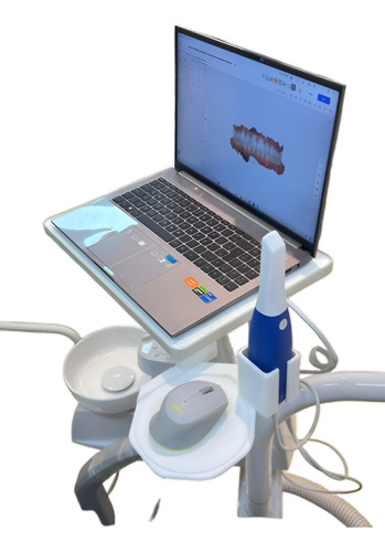 Bandeja Mesa Auxiliar Odontológica P/ Notebook E Scanner