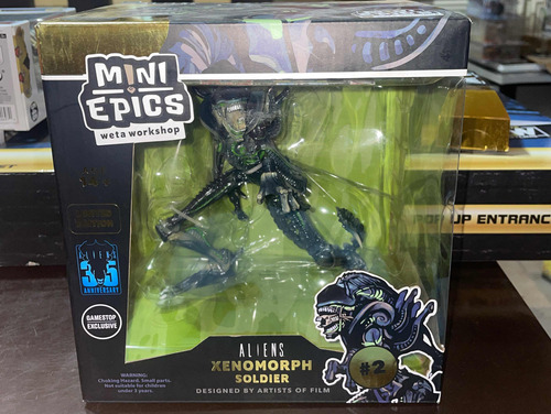 Mini Epics, Aliens, Xenomorph Soldier Edición Limitada