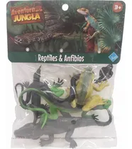 Comprar Juego Set X 5 Reptiles Anfibios En Bolsa El Duende Tut Tutti