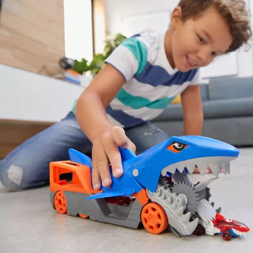 Pista Hot Wheels Guincho Tubarão Com Carrinho - Mattel Gvg36 - Vals Magazine