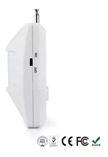 Imagen 2 de 2 de Pack Sensor Movimiento Alarma Gsm 4 Unidades 433 Mhz