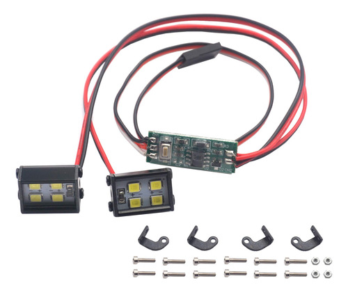 Sharegoo Rc De Doble Cabeza 4led Barra De Luz Led Lampara De