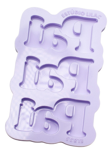 Molde Para Resina Paleta Pai Chunky - 3 Cavidades (2,6 Cm)