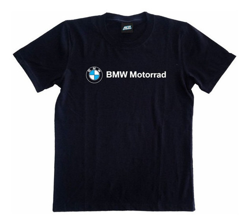 Remera Estampada Motos  069 - 100% Algodón - Bmw