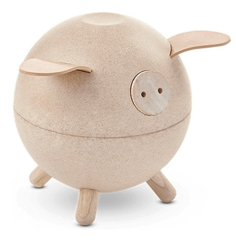 Piggy Bank 8611 Alcancia De Cerdo Plan Toys