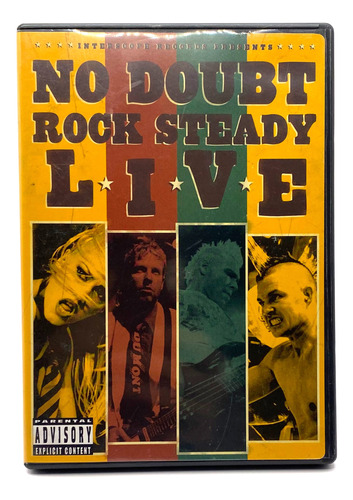 Dvd No Doubt - Rock Steady Live / Made In Usa