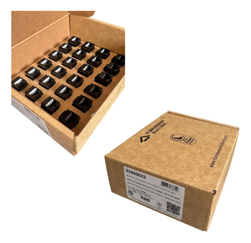 Keystone Cat6 Furukawa Conector Femea Kit Com 24 Unidades