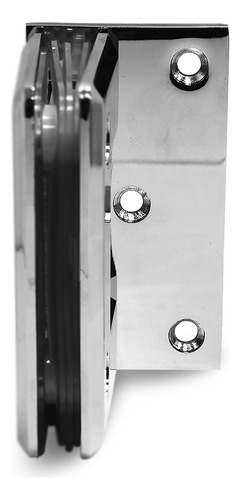 Dobradiça Para Box De Vidro (gv48) Inox Deslocada