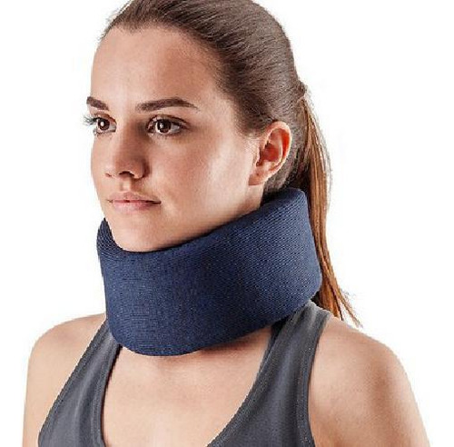 Colar Cervical De Espuma Azul Hl
