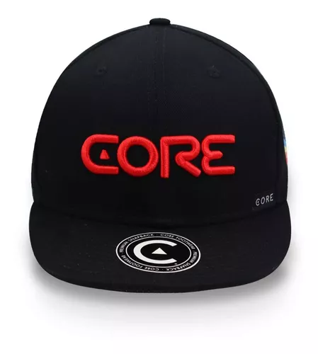 Gorra plana negra snapback con logo negro 9FIFTY Gore-Tex de New