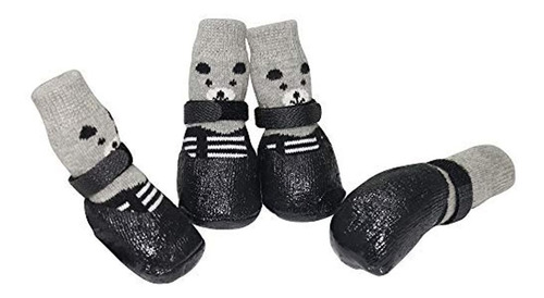 Urbest Calcetines Para Perros, 4 Piezas Zapatos Para Perros