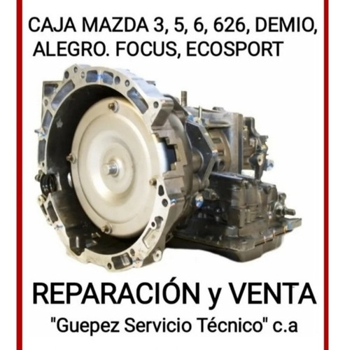 Caja Mazda 3, 5, 626 (incluye Turbina Aceite Instalación)