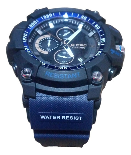 Reloj Deportivo Análogo G-force Chrono Sport, Azul Oscuro 