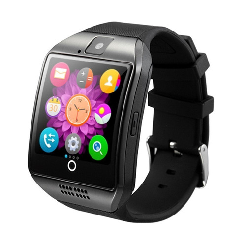 Smartwatch Reloj Inteligente Q18 Celular Con Camara Android Apple iPhone Deportes Newvision