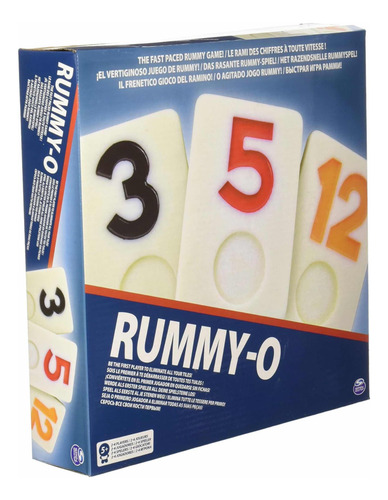 Rummy-0 Spinmaster Juego De Mesa
